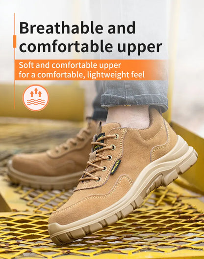 Safety Shoes Man for Work Man's Safety Working Shoes Working Lightweight Work Wear   Industrial Security-Protection