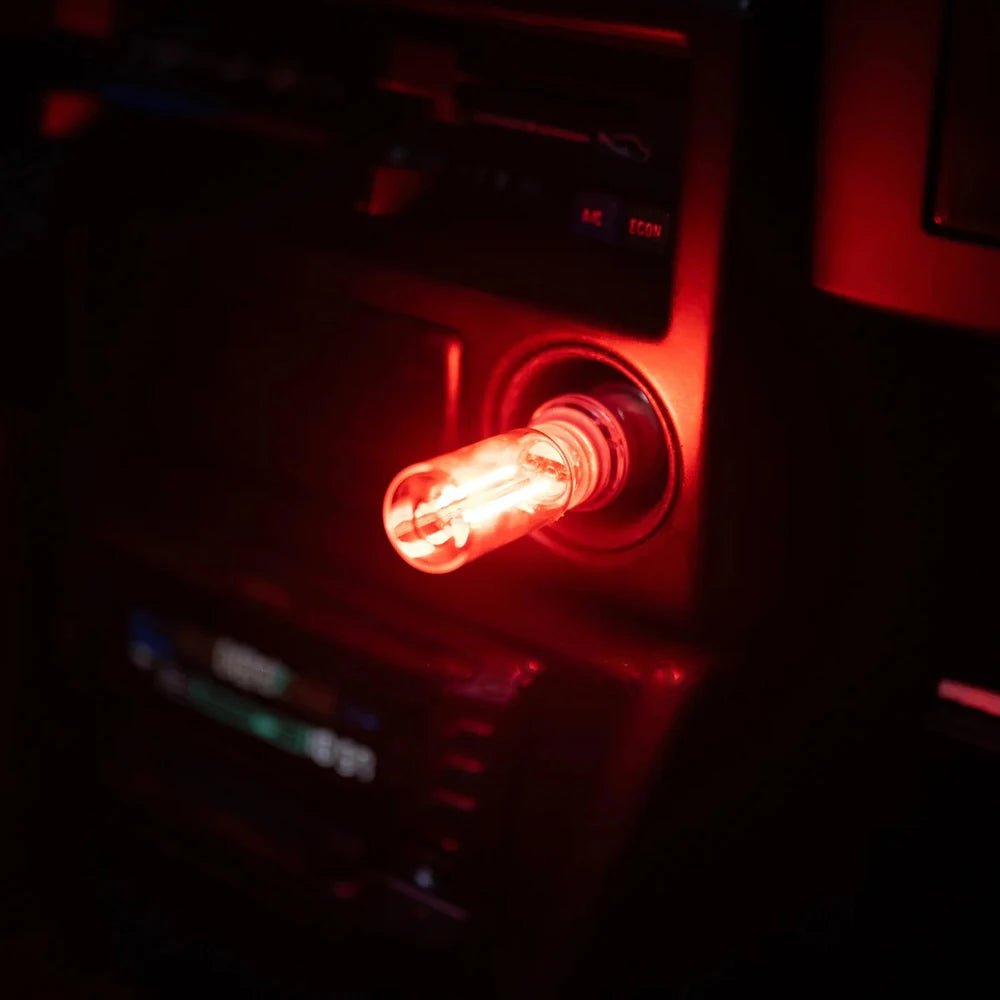 Luz de ambiente USB para coche, inalámbrica, con modificación, luz de ambiente interior, luminosa, LED, decorativa, personalizada, lámpara de noche