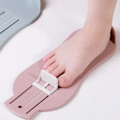Regla para medir la longitud del pie de los niños y niñas, herramienta para medir el tamaño del calzado.