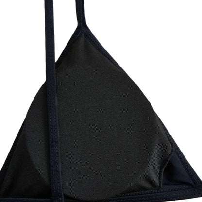 Conjunto de bikini sexy para mujer, traje de baño de dos piezas con estampado de triángulos de diamantes separados, estilo moderno
