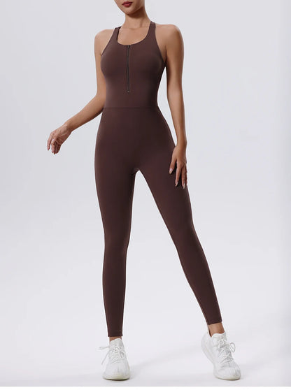 Conjunto de yoga, mono para mujer, para todas las estaciones, informal, deportivo, sin mangas, ajustado, ropa deportiva, todo en uno, mono, ropa para mujer