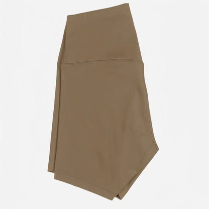 Pantalones cortos de yoga deportivos para mujer con cintura alta, realce de cadera, fitness, running, ciclismo, de 3 puntos, de secado rápido.