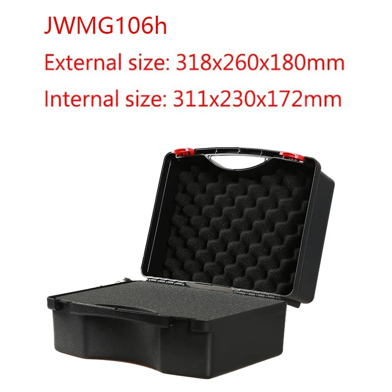 Maleta Caja de Herramientas Profesional Con Esponja Caja de Herramientas Completa Estuches Estuche de Herramientas de Plástico Portátil Estuche de Herramientas Equipo de Seguridad Estuche de Instrumentos