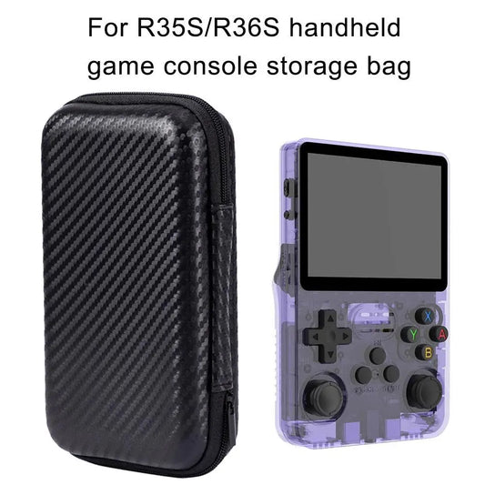 Estuche protector rígido de EVA para consola de juegos R35S/R36S, bolsa de almacenamiento portátil, resistente a golpes y caídas, accesorios para juegos.