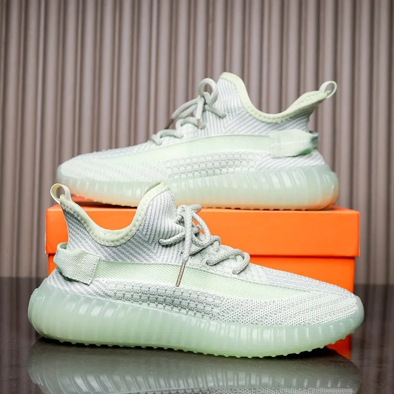 Zapatos deportivos transpirables de coco para hombre, de verano, nuevos zapatos deportivos 2025, zapatos casuales de moda para padres de celebridades de Internet.
