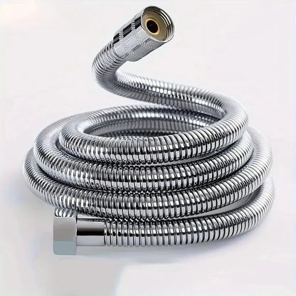 Manguera de ducha de baño de acero inoxidable, tubo flexible, cabezal de ducha, tubería de plomería para accesorios de baño