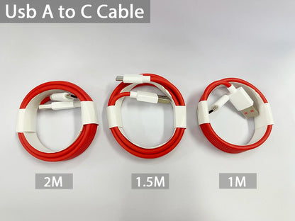 Cable original para OnePlus 13, 12 y 11, 150 W, 100 W y 80 W Supervooc 2.0 Warp, USB tipo C, carga rápida, OnePlus 10T, Nord CE 5, 4, 10, Ace 3
