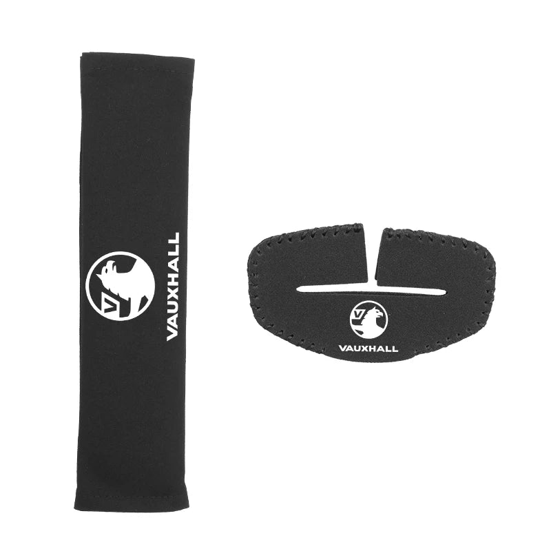 Funda de cinturón de seguridad de gamuza para interior de coche, para Vauxhall VXR, Dokker, Lodgy, Logan, Sandero, Duster, Stepway, decoración de coche, accesorios
