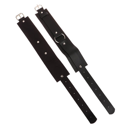 Arnés de cuero sintético para hombre, pulsera sexy, ajustable, para bondage, cosplay y clubwear
