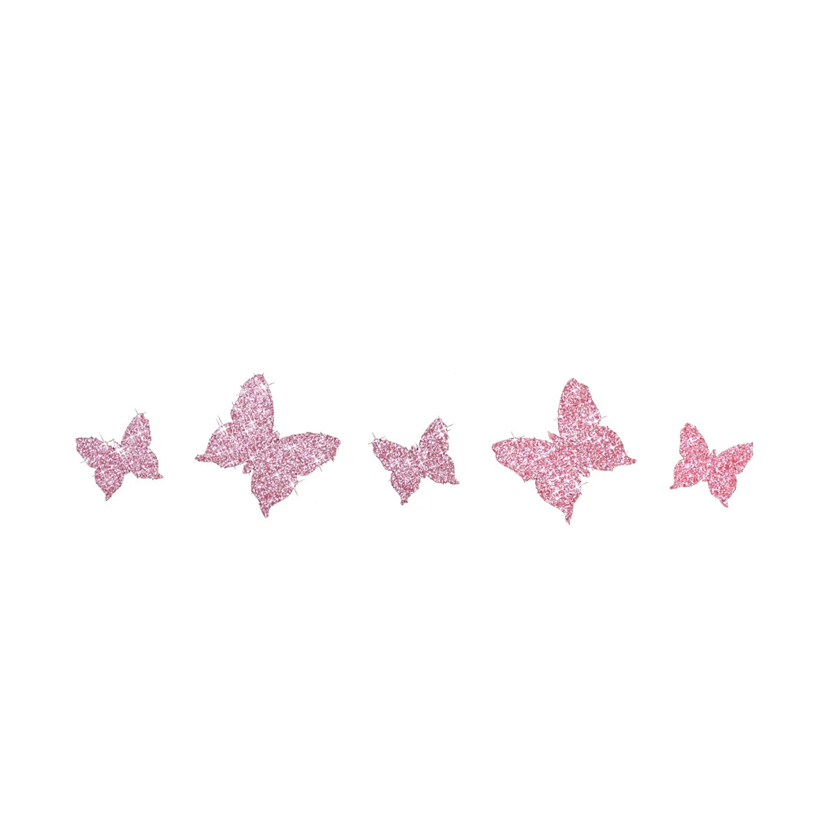 Nueva pegatina brillante con forma de mariposa para decoración de coche, pegatina para la puerta del coche.