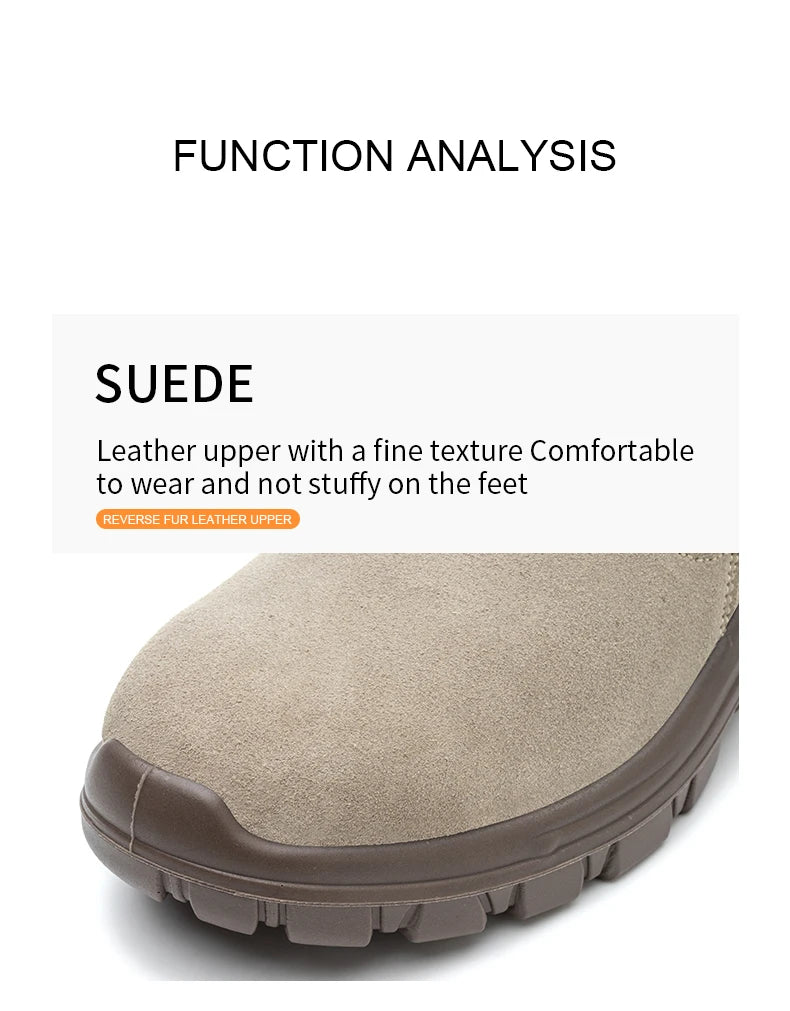 Zapatos de seguridad de moda con puntera de acero para hombre, zapatillas de trabajo, tenis de seguridad, protección industrial para los pies. Originales.