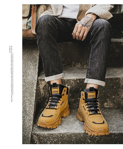 Working Shoes Men Mens Boots Offer Work Safety Shoes Military Man Tactical Boots Men Motorcycle Boot Men's Ankle Army Shooes