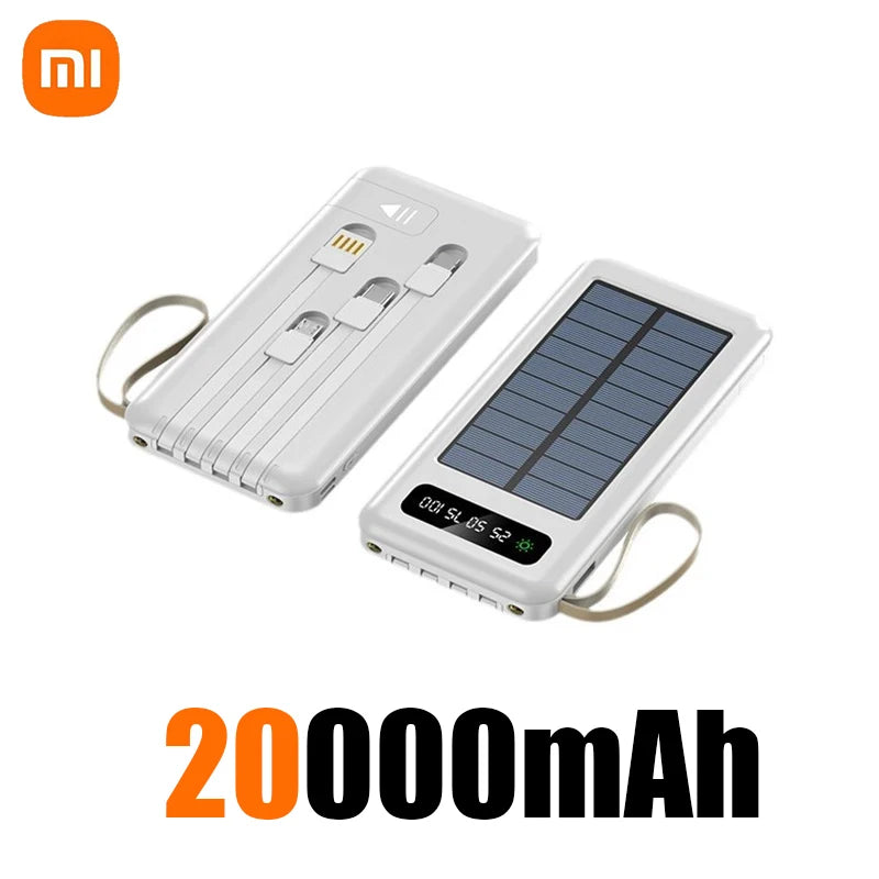 Batería externa Xiaomi PowerBank de 500000 mAh y 120 W, cargador portátil superrápido, alta capacidad, compatible con iPhone y Samsung.