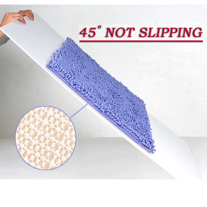 Alfombra de baño económica y gruesa con memoria, ideal para baño, bañera, sala de estar, puerta, baño, alfombrillas absorbentes para los pies.