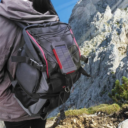 Banco de energía solar Xiaomi de 500.000 mAh, gran capacidad, carga súper rápida, batería externa portátil para exteriores para iPhone, Huawei y Samsung.