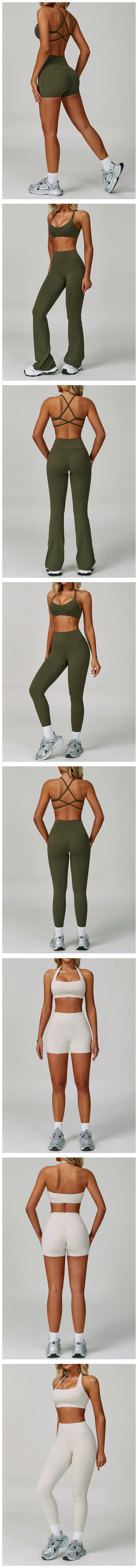 2 Piece Set Women's Tracksuit Fitness Clothes Yoga Sets Sportswear Workout Bra High Waist Leggings Set Gym Clothing Sports Suits