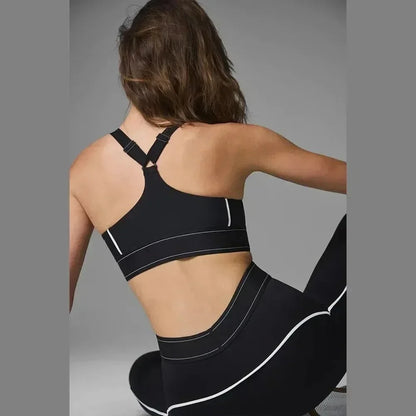 Conjunto de pantalones deportivos para pilates, yoga y fitness. Ropa de verano para yoga.