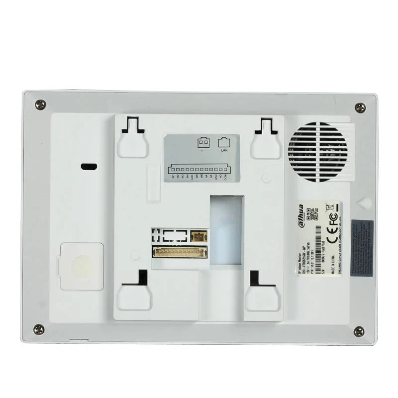 Dahua KTW02 Kit de videoportero IP PoE Sistema de monitor de vídeo WiFi inteligente VTO2311R-WP Timbre con pantalla de 7 pulgadas VTH2621G-WP