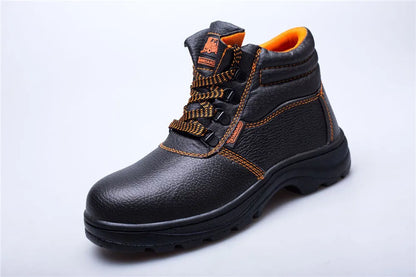 Calzado de trabajo, zapatos de protección, botas de seguridad impermeables para hombre, para construcción, antiperforación y antigolpes.