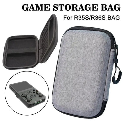 Estuche protector para consola de juegos R36S/R35S, EVA, rígido, para guardar juegos, accesorios
