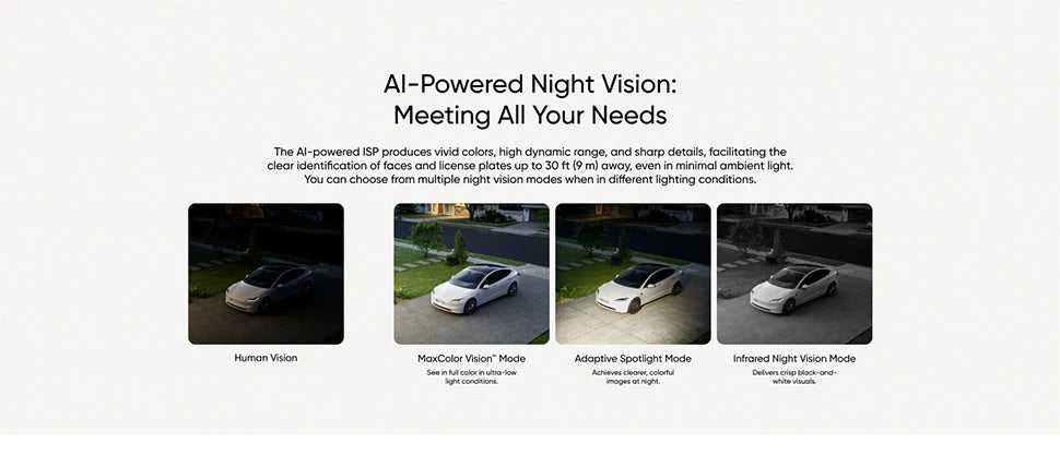 Cámara adicional eufyCam S3 Pro de eufy Security, cámara solar inalámbrica para exteriores, visión nocturna MaxColor, cámara 4K con panel solar
