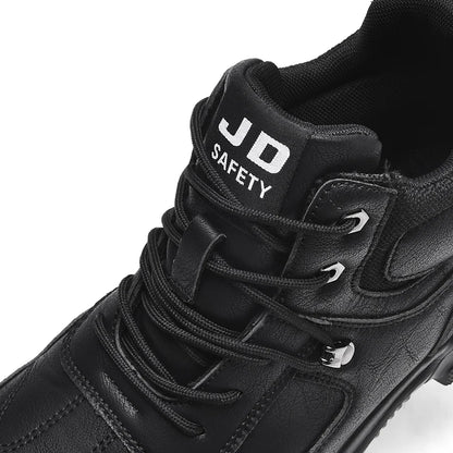 Zapatos de trabajo de seguridad unisex con puntera de acero, transpirables, antiaplastamiento, antipinchazos, calzado de protección laboral para hombres y mujeres, zapatillas, botas de seguridad.
