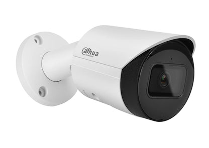 Cámara IP tipo bala Dahua de 8 MP, 4K, IPC-HFW2841S-S, 4 MP, IPC-HFW2441S-S. PoE, IR, micrófono integrado, ranura para tarjeta SD. Sistema de videovigilancia WizSense.