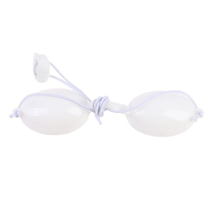 Gafas de seguridad, gafas protectoras, parche de silicona suave, gafas ajustables, protección, copa ocular para láser IPL de belleza
