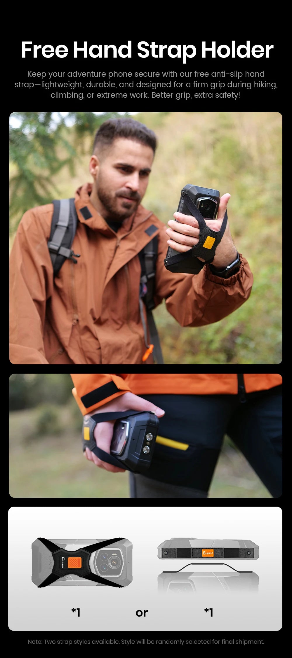 Teléfono móvil resistente Fossibot F107 Pro, 30 (12+18) GB + 512 GB, Android 15, batería de 28000 mAh, carga rápida de 66 W, cámara de 200 MP + 32 MP, 5G, NFC/GPS, doble linterna brillante.