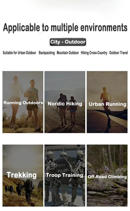 Botas tácticas de combate para hombre, impermeables, para senderismo, trabajo y escalada. Botas tácticas militares de intervención y seguridad.