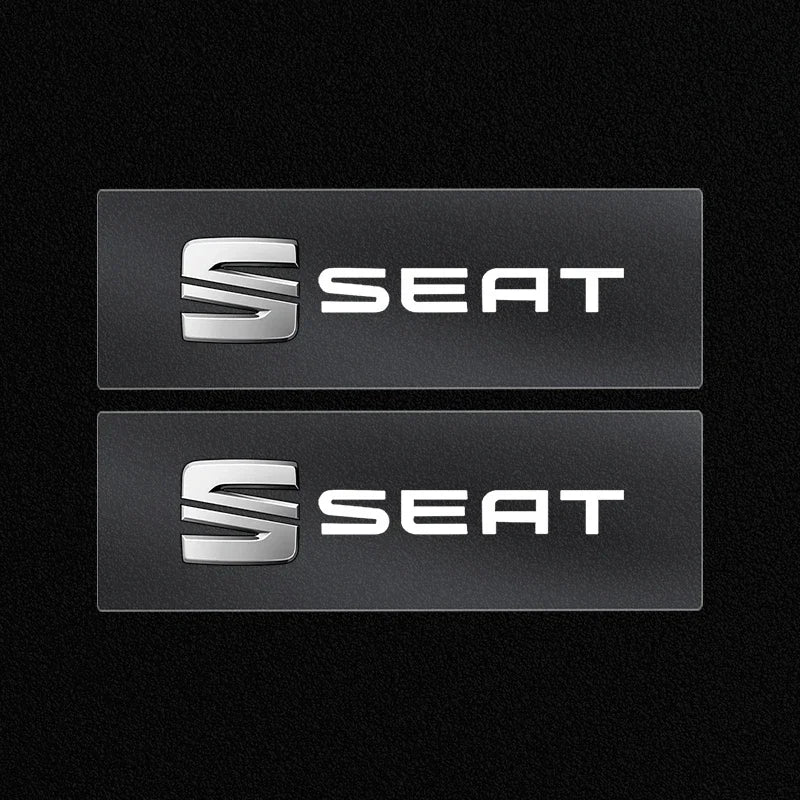 Pegatinas de metal 3D para decoración interior de coche, insignias, calcomanías de estilo para Seat Cupra, León 5F, Ibiza 6L, 6J, León 1P, cojín