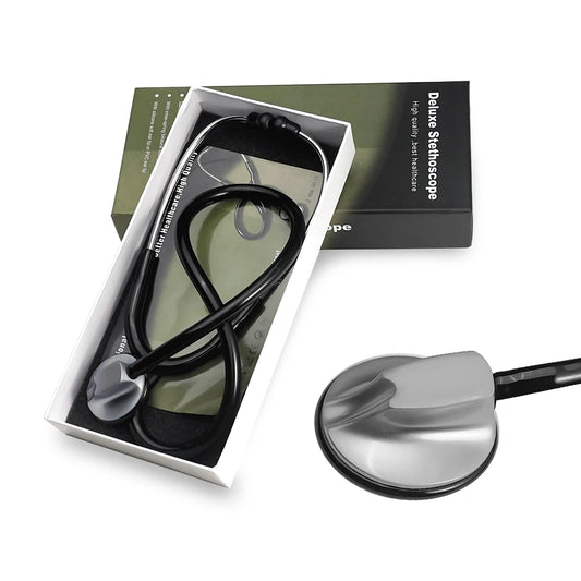 Estetoscopio profesional JUSTLANG, clínico, para corazón, pulmón, presión arterial, pecho, cardiología, estetoscopio médico para médicos y enfermeras.