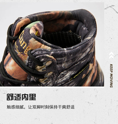 Botas tácticas de senderismo para hombre, botas para desierto con absorción de impactos y antideslizantes, calzado para senderismo, montañismo y camping al aire libre