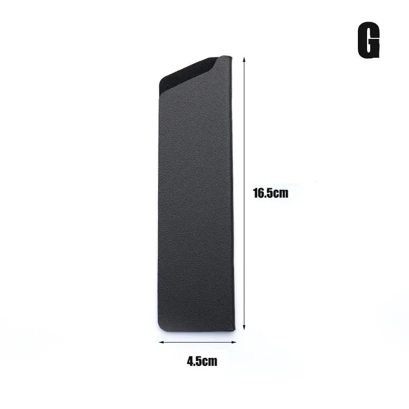 Funda para cuchillo de cocina, funda para cuchillo de chef, funda para sashimi, para cortar, filetear y pelar, funda multiusos, longitud 13,5, 16,5, 19,5, 22 y 26 cm