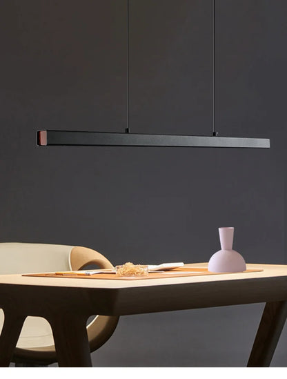 Lámpara de araña para comedor, lámpara nórdica moderna para mesa de comedor, lámpara de bar, luces para restaurante, luces de cocina, lámparas LED de tira para oficina.
