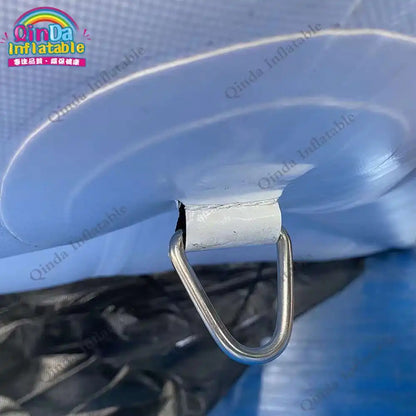 Piscina flotante inflable de alta calidad para el mar, gran piscina inflable para yates para juegos acuáticos.