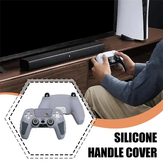 Funda de silicona antideslizante a prueba de sudor, accesorios para consola de juegos, ajuste ceñido, juego cómodo, fácil instalación