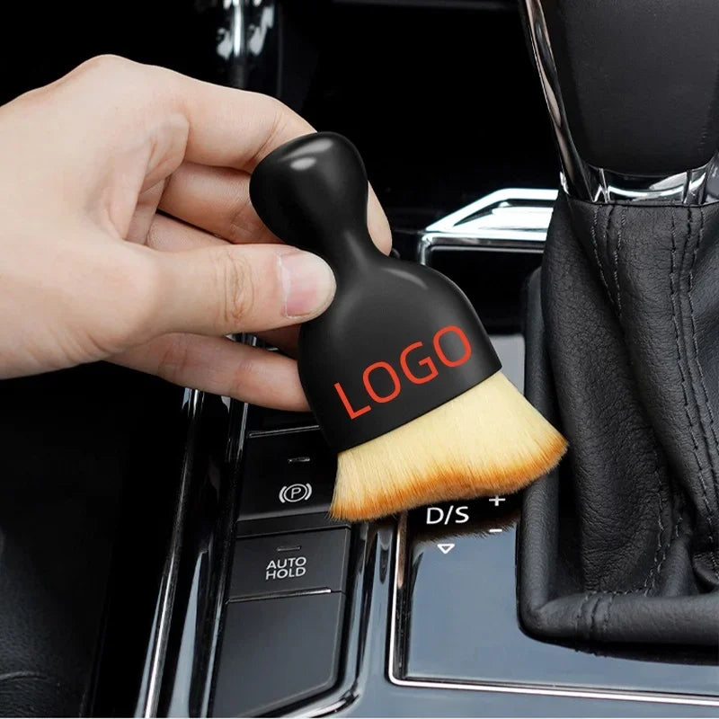 Cepillo suave para la salida de aire del salpicadero del coche, herramienta de limpieza interior para Mercedes, Alfa, Renault, BMW, Toyota, Ford, Seat, Mazda, Chevrolet, TRD, MG.