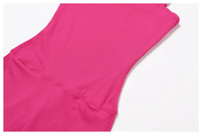 Traje de yoga sin mangas de una pieza, conjunto de gimnasio, ropa deportiva de entrenamiento para mujer, mono deportivo de fitness para mujer, monos de entrenamiento push up para mujer