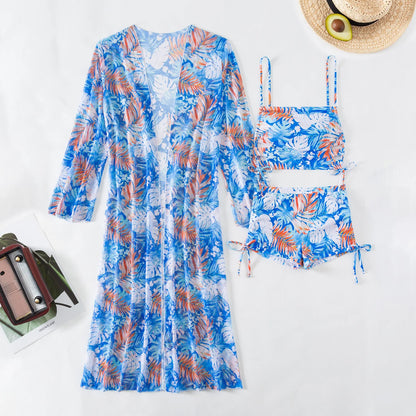 Trajes de baño de verano, conjuntos de tankini para mujer, traje de baño de tres piezas con efecto push up para playa, trajes de baño para piscina, traje de baño para mujer