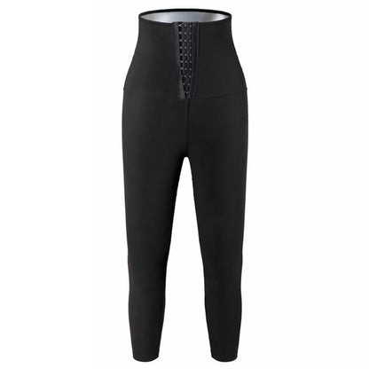Pantalones moldeadores para mujer, faja reductora, efecto sauna de sudoración intensa, pantalones adelgazantes, control de abdomen, ropa moldeadora, leggings deportivos para gimnasio, pantalones cortos de fitness.