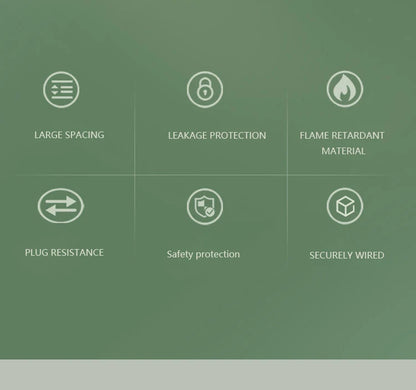 Enchufe de pared USB inteligente tipo C de 20 W con carga rápida para Italia, Chile y México; panel de interruptor de luz eléctrico de Brasil con toma USB-C universal.