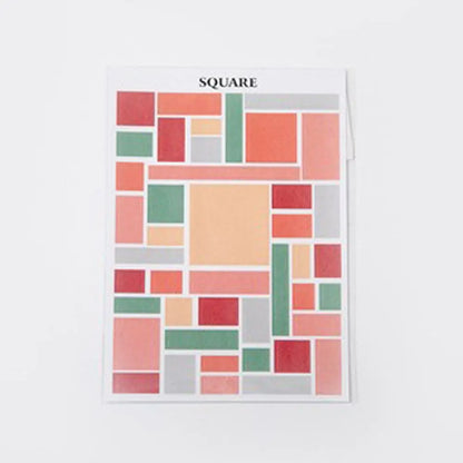 Álbum de planificador de útiles escolares, calcomanías decorativas autoadhesivas, etiquetas adhesivas, pegatinas de papelería, pegatinas para diario y álbumes de recortes.