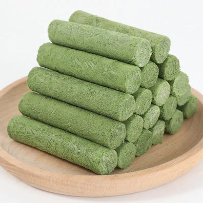6 palitos de hierba para gatos para rechinar los dientes, snacks para mascotas, elimina bolas de pelo, suaves, listos para comer, palitos de limpieza dental para gatos bebés.