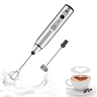 Espumador de leche eléctrico portátil, licuadora de mano, minicafetera USB, batidora, batidora de crema para capuchino, batidora de huevos, licuadora de alimentos