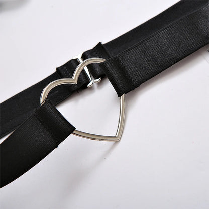 Conjunto de lencería sexy de 3 piezas con sujetador y tanga con lazo para mujer, conjunto de lencería sexy con ligas y perspectiva recortada.