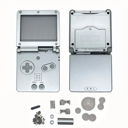 Carcasa original de repuesto de alta calidad para consola Gameboy Advance GBA SP con juego de accesorios.