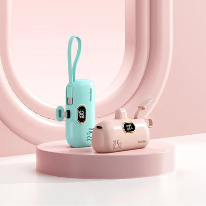 Xiaomi - Mini banco de energía de 500.000 mAh, 22,5 W, alta capacidad, carga ultrarrápida, para iPhone, Huawei y Samsung