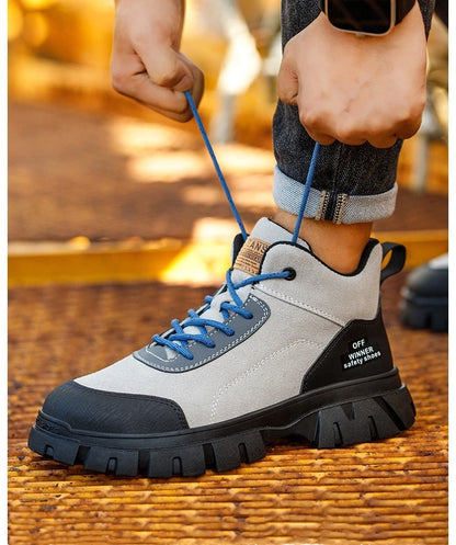 Zapatos de seguridad para electricistas, aislantes de 6 kV, antiaplastamiento y antiperforación, calzado de seguridad para hombres, para obras de construcción, zapatos de algodón.