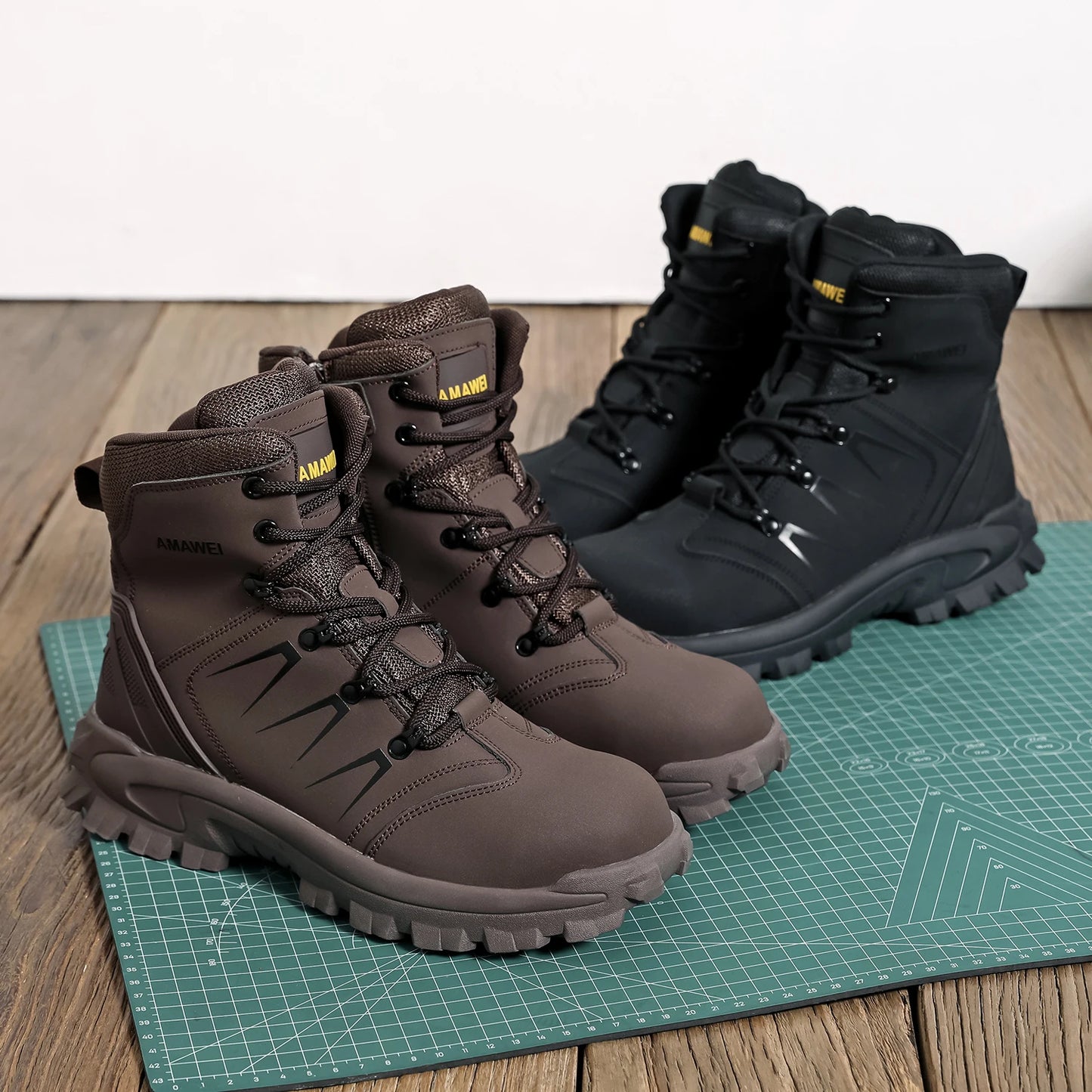 Zapatos de seguridad para el trabajo para hombres, zapatillas ligeras de trabajo protectoras, zapatos ligeros, zapatos transpirables, zapatos de trabajo antiperforación.